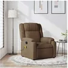 Image de Fauteuil de massage, relaxation tissu marron