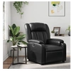 Image de Fauteuil réglable similicuirnoir