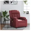Image de Fauteuil de massage, relaxation similicuir bordeaux