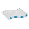 Image de Matelas ressort 200x200 cm soutien medium epaisseur 25 cm 7 zones housse de matelas