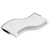 Image de Matelas ressort 90x200 cm accueil ferme soutien moelleux epaisseur 18 cm 5 zones housse de matelas