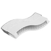 Image de Matelas ressort 90x190 cm accueil ferme soutien moelleux epaisseur 21 cm 5 zones housse de matelas