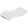 Image de Matelas mousse 100x200 cm accueil ferme soutien medium epaisseur 16 cm 5 zones housse de matelas