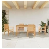 Image de Salon de jardin 5 pieces 150 x 90 x 77 cm