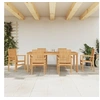 Image de 7-delige Tuinset massief teakhout3157921