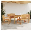 Image de 5-delige Tuinset massief teakhout3157942