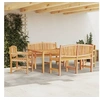 Image de 5-delige Tuinset massief teakhout3157945