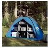 Image de Tente de rangement avec 9 compartiments bleu imperméable