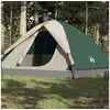 Image de Tente de camping à dôme 6 personnes vert imperméable