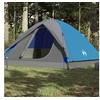 Image de Tente de camping à dôme 6 personnes bleu imperméable