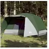 Image de Tente familiale avec porche 6 personnes vert imperméable
