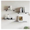 Image de Etagère murale - - 4 pcs - sonoma gris - 60x30x1,5 cm - Bois d'ingénierie