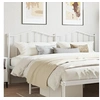 Image de Hoofdbord 160 cm metaal wit373873