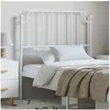 Image de Hoofdbord 100 cm metaal wit373965