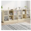 Image de Bibliothèque avec Portes, Armoire à Livres avec Rangement, Meuble à Livres Bureau Salon, Moderne, Chêne Sonoma Bois 3206533