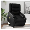 Image de Fauteuil de massage, relaxation similicuirnoir