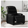 Image de Fauteuil électrique réglable similicuirnoir