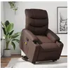 Image de Fauteuil de massage, relaxation similicuir marron