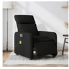 Image de Fauteuil de massage, relaxation électrique réglable tissunoir