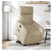 Image de Fauteuil de massage, relaxation tissu crème