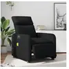 Image de Fauteuil de massage inclinable électrique noir similicuir