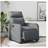 Image de Fauteuil de massage, relaxation électrique similicuir gris