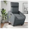 Image de Fauteuil de massage, relaxation similicuir gris