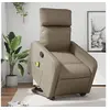 Image de Fauteuil de massage, relaxation similicuir cappuccino