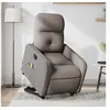 Image de Fauteuil de massage, relaxation tissu taupe