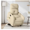 Image de Fauteuil de massage, relaxation tissu crème