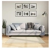 Image de Tapis HUARTE à poils courts doux et lavable crème 120x120 cm 375037