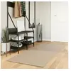 Image de Tapis à poils courts doux et lavable sable 80x200 cm 375053