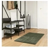 Image de Tapis HUARTE à poils courts doux et lavable vert forêt 60x110cm 375089