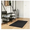 Image de Tapis HUARTE à poils courts doux et lavable noir 60x110 cm 375108