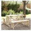 Image de Ensemble à Manger de Jardin 3 pcs, Sièges et Table de Patio, Ensemble de Meubles, Mobilier de Terrasse Extérieur, 3207137