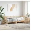 Image de Lit coulissant 2x(90x200) cm Bois de pin massif 840388