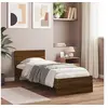 Image de Cadre de lit sans matelas avec tête de lit 90x190 cm