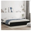 Image de Bedframe met lades bewerkt hout zwart 180x200 cm3207253