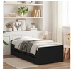 Image de Bedframe met lades zwart 100x200 cm3207337