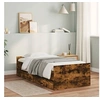 Image de Bedframe met lades gerookt eikenkleurig 90x200 cm3207375