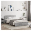 Image de Cadre de lit sans matelas sonoma gris 120x190 cm