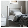 Image de Hoofdbord 75 cm metaal wit374414