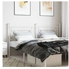 Image de Hoofdbord 180 cm metaal wit374424