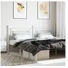Image de Hoofdbord 193 cm metaal wit374425