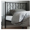 Image de Hoofdbord 90 cm metaal zwart374465