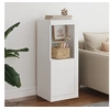 Image de Buffet avec lumières LED blanc 41x37x100 cm836644