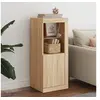 Image de Buffet avec lumières LED chêne sonoma 41x37x100 cm836646