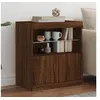 Image de Buffet avec lumières LED chêne marron 60x37x67 cm836657