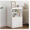 Image de Buffet avec lumières LED blanc 41x37x67 cm