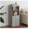 Image de Buffet avec lumières LED sonoma gris 41x37x100 cm836691